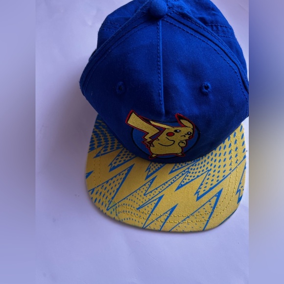 🔥 Original Pokemon Pikachu • Baseball Youth Adjustable SnapBack Hat Cap 2016 - Picture 4 of 13